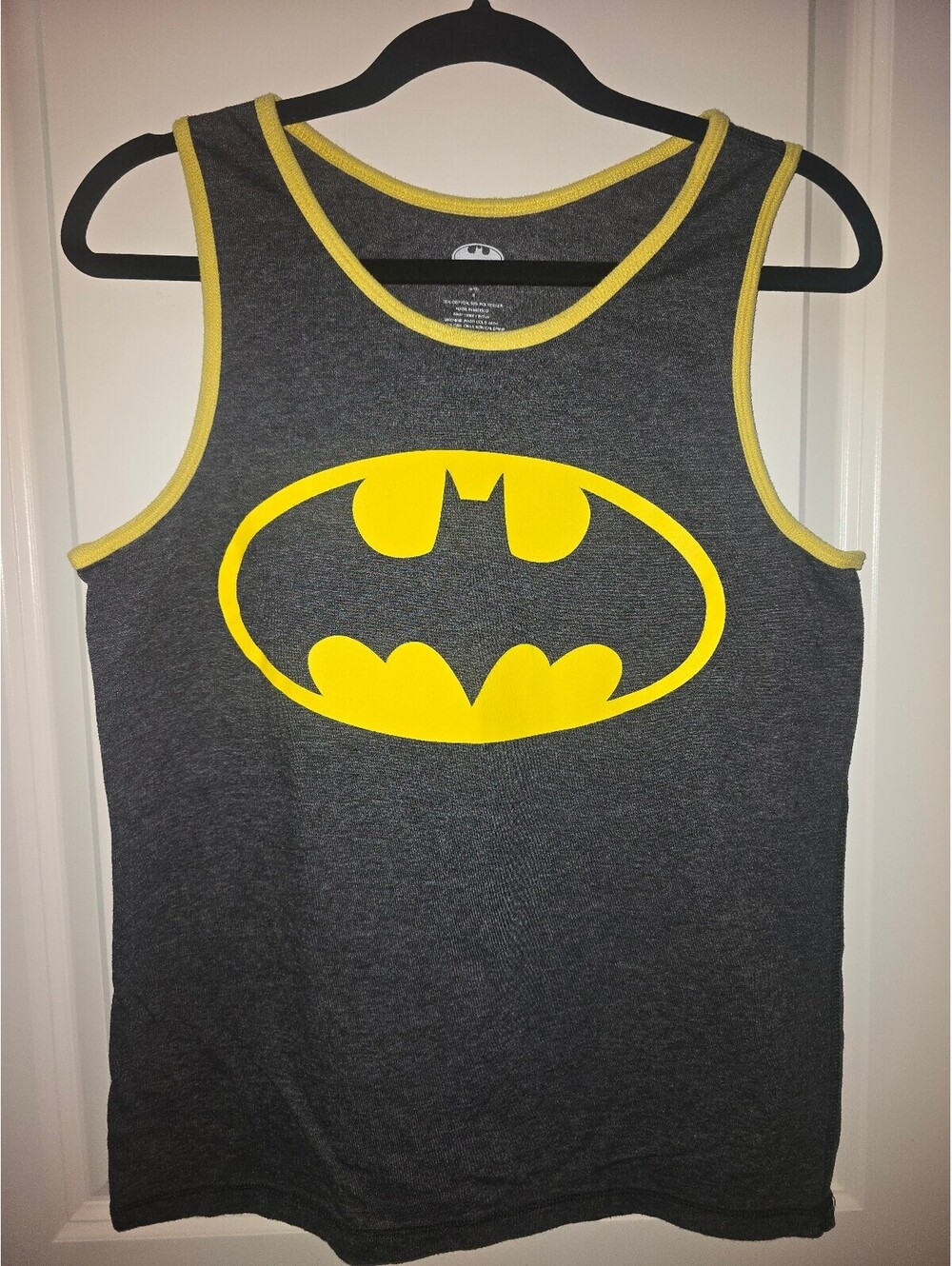 Batman Logo Sleeveless Tank Top